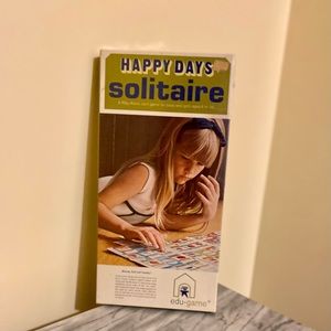 Vintage Sealed Happy Days Solitaire 1970 Kids Game